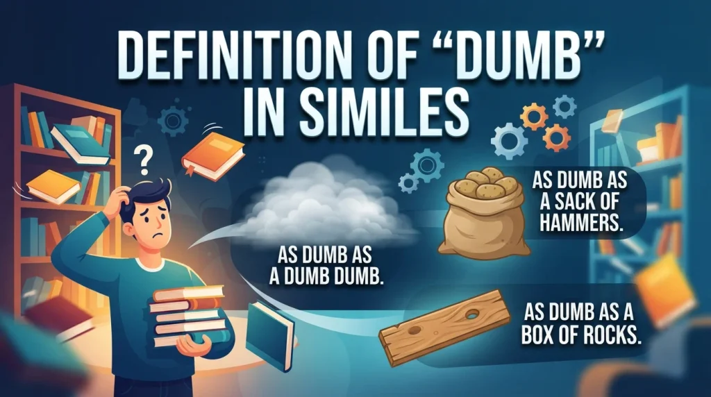 Definition of “Dumb” in Similes With Grammar Skillz